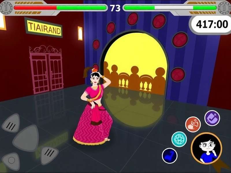 Bollywood Dance Odyssey Gameplay Screenshot